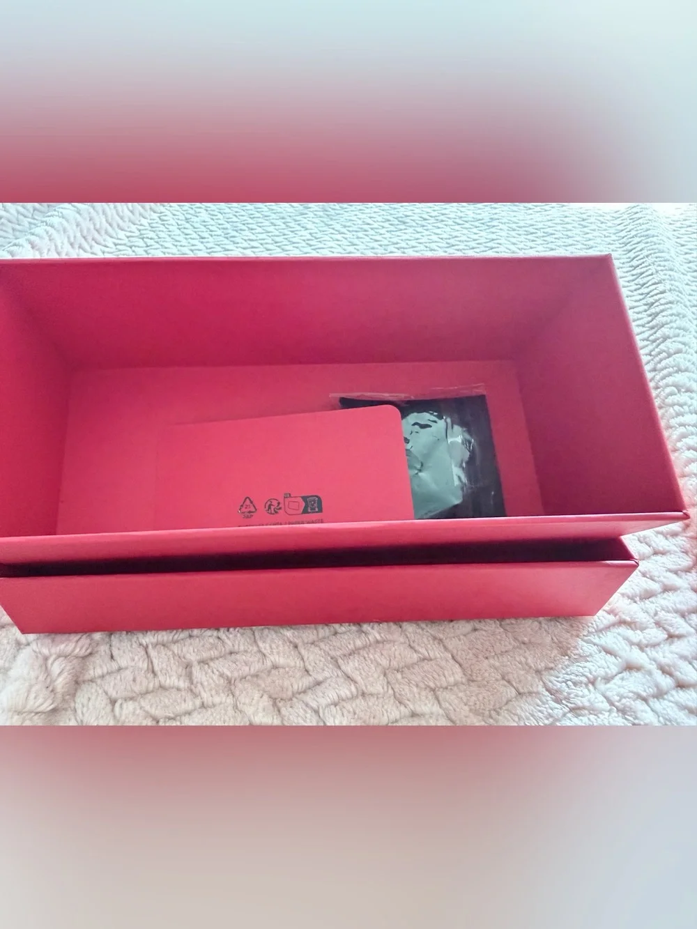 Ferragamo Eyeglass Case w/ Original Box, Card & Unused Cleaning Cloth – Black